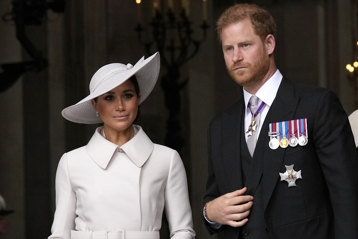 Prince Harry and Meghan Markle, who are tired of the cheap shots they've been getting after Spotify deal was axed, after a service of thanksgiving for the reign of Queen Elizabeth II