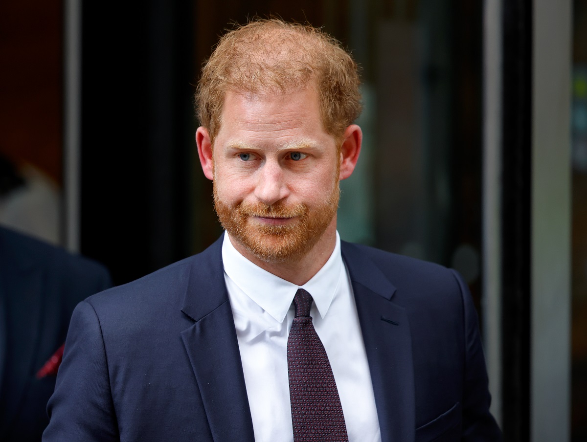 Prince Harry leaves High Court after giving evidence during the Mirror Group phone hacking trial
