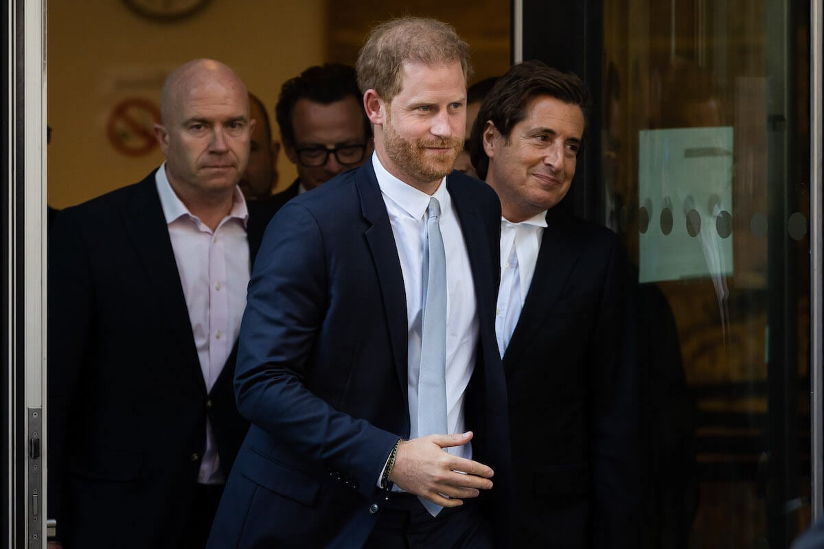 Prince Harry, who described giving witness testimony in a phone hacking lawsuit with four words, leaves a London court