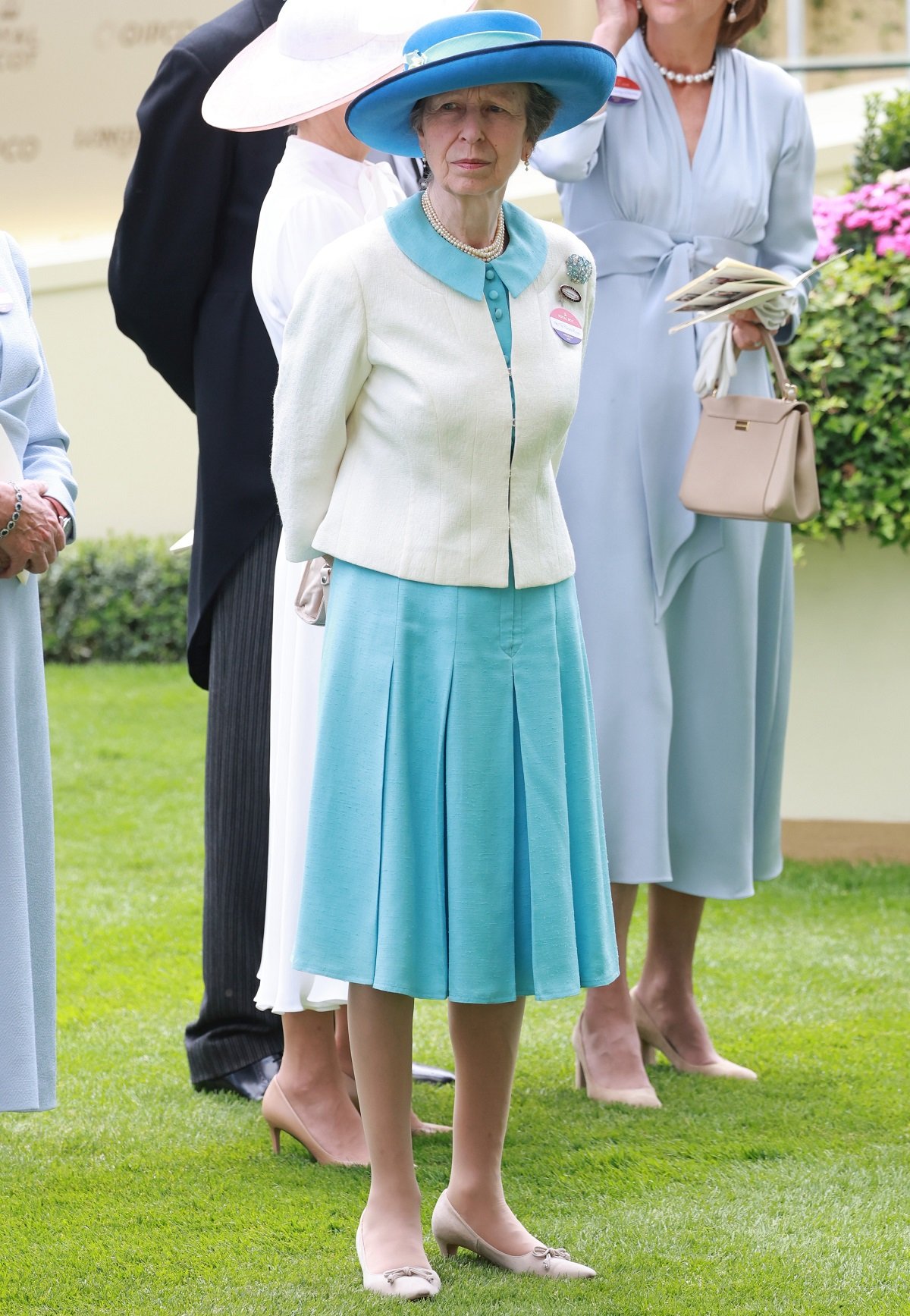 Princess Anne attends day two of Royal Ascot 2023 at Ascot Racecourse