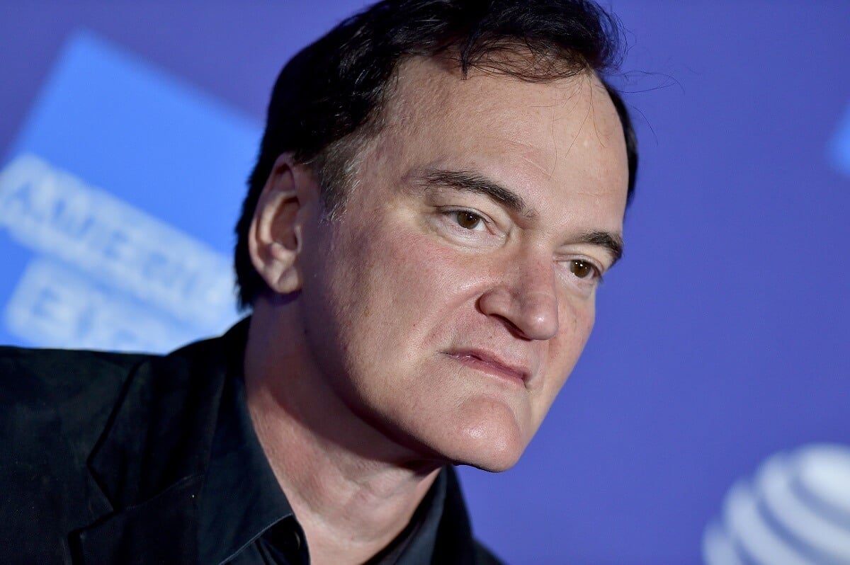 Quentin Tarantino posing at the Annual Palm Springs International Film Festival Film Awards Gala.