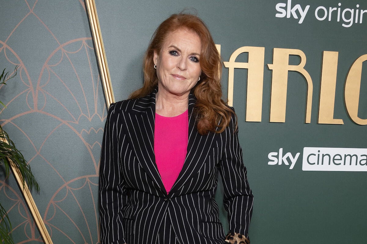 Sarah Ferguson, who discussed her breast cancer diagnosis in a pre-recorded episode of her 'Tea Talks' podcast, poses for cameras