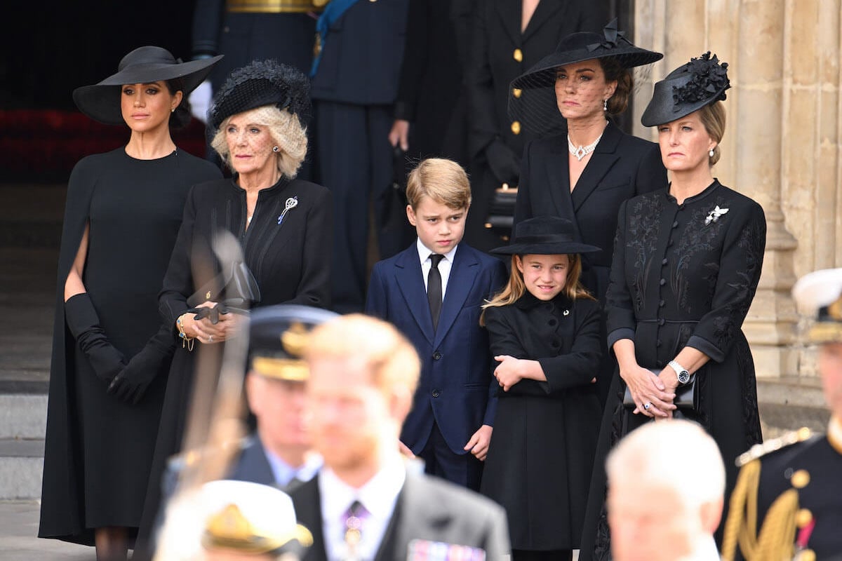 Sophie, Duchess of Edinburgh, one of the royal family's 'stars', at Queen Elizabeth II's funeral