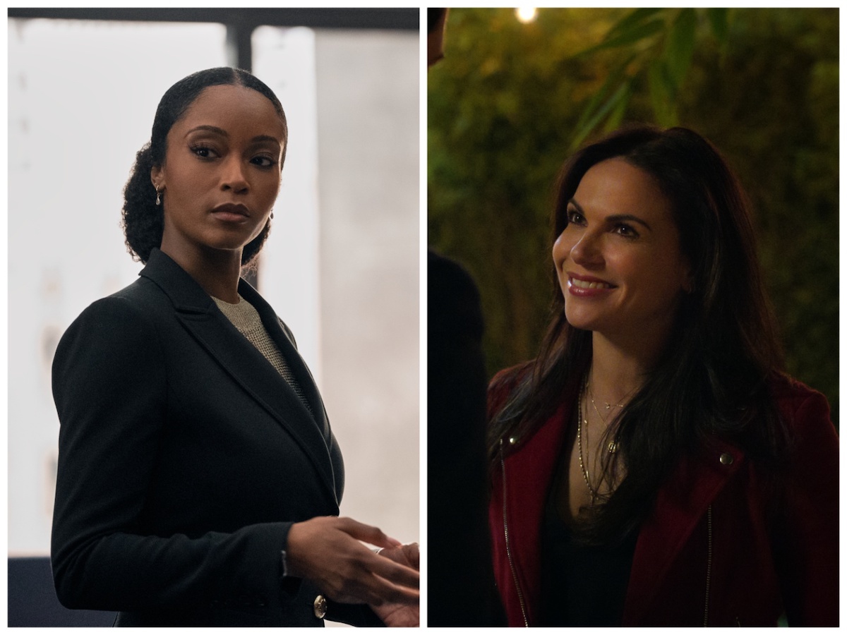 side by side photos of Yaya DaCosta and Lana Parilla in 'The Lincoln Lawyer' Season 2