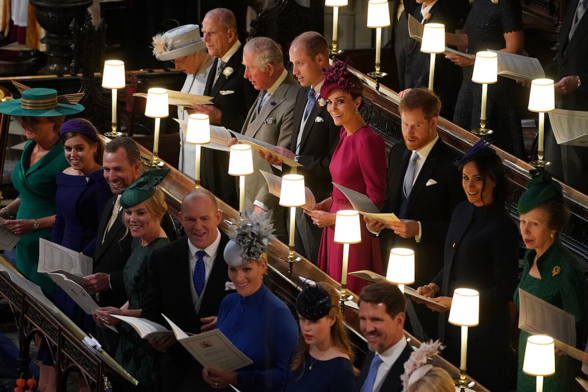 Zara and Mike Tindall, who are in a near constant 'state of PDA,' according to a body language expert, with other British royals