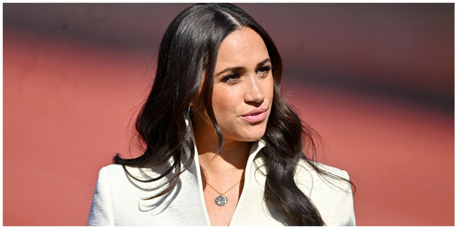 Meghan Markle poses for a photograph in The Hague, Netherlands in 2022.