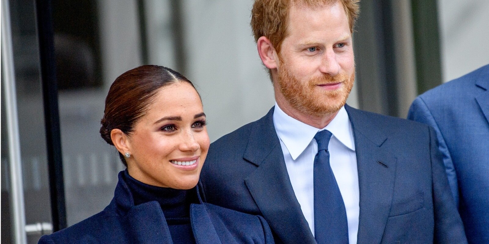 Meghan Markle and Prince Harry photographed in 2021 in New York City.