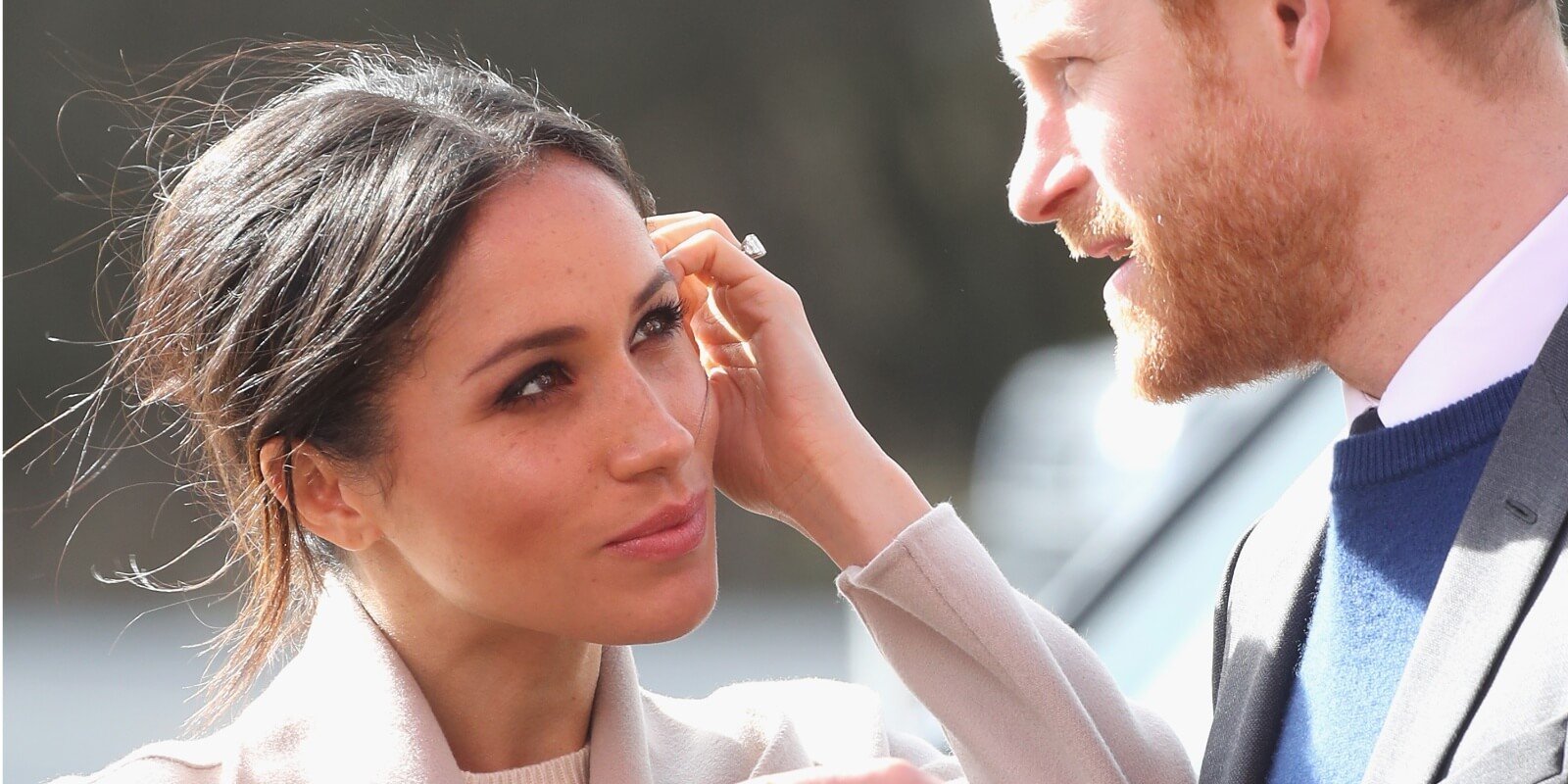 Meghan Markle and Prince Harry photographed in 2018 in Lisburn, Nothern Ireland.