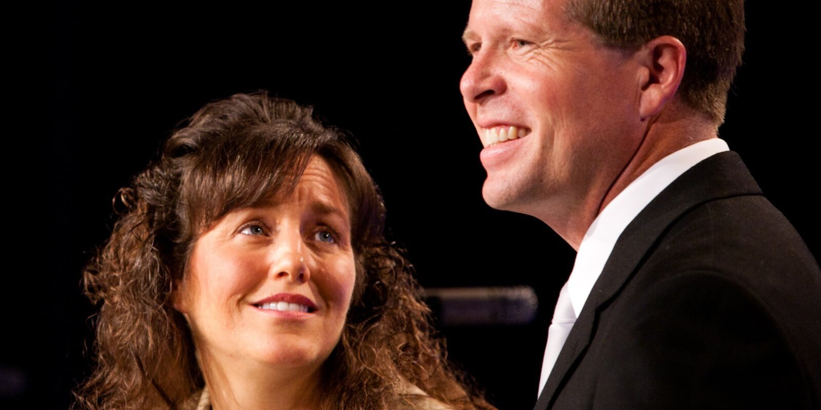 Michelle and Jim Bob Duggar speak at a conference in 2010 in Washington, DC.