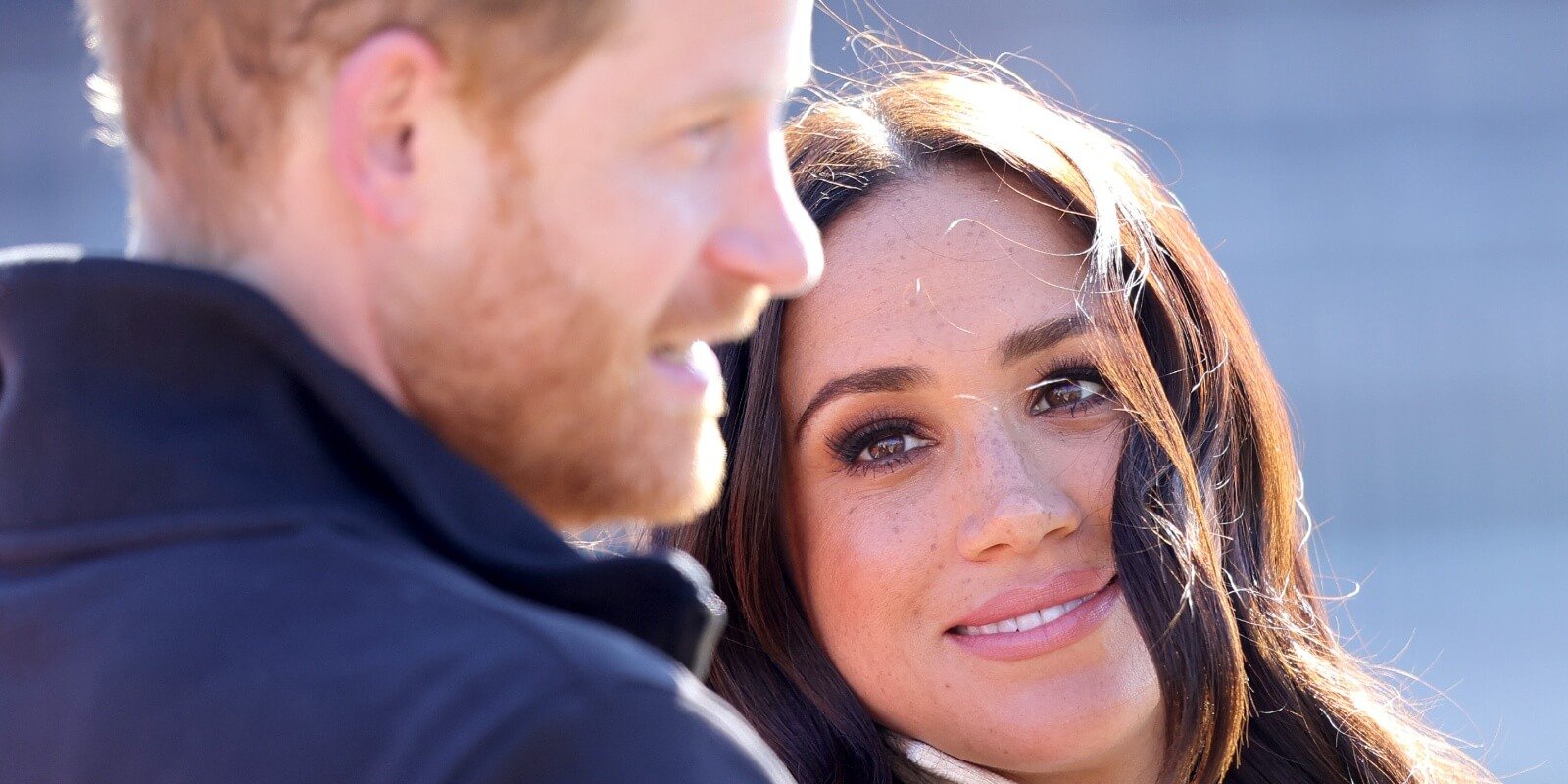 Prince Harry and Meghan Markle at the Invictus Games in 2022.