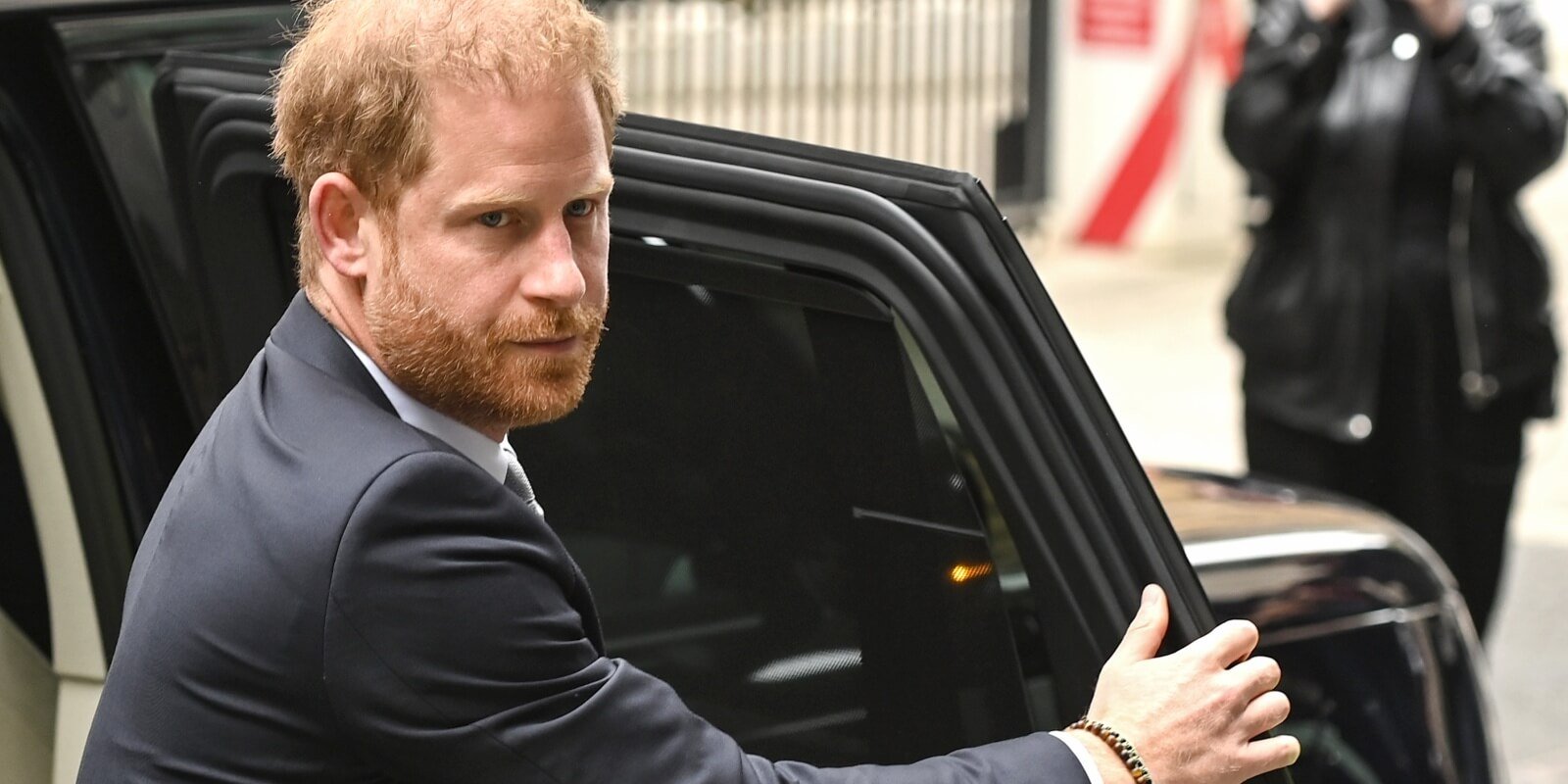 Prince Harry in a photograph outside the High Court on June 07, 2023 in London, England.