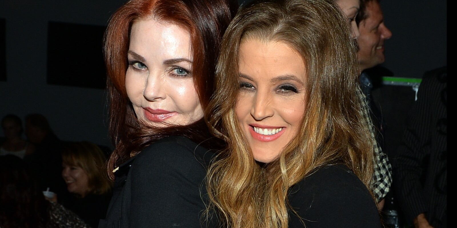 Priscilla Presley and Lisa Marie Presley photographed in 2013.