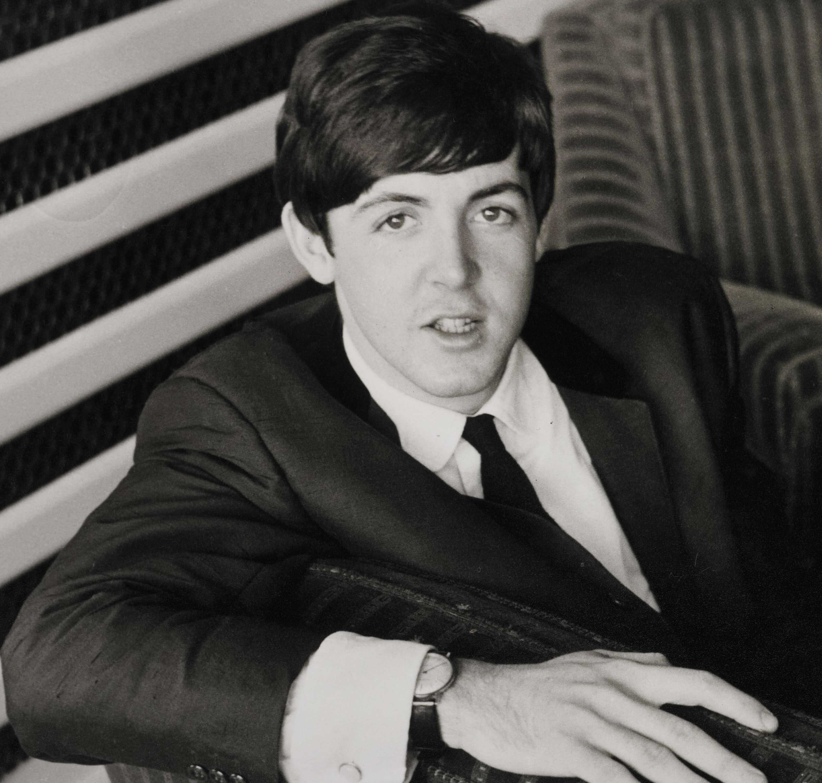 Paul McCartney in a suit