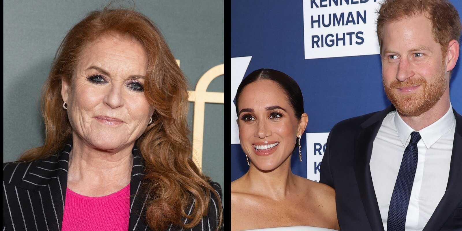 Sarah Ferguson applauds Meghan Markle and Prince Harry for standing up for their beliefs.