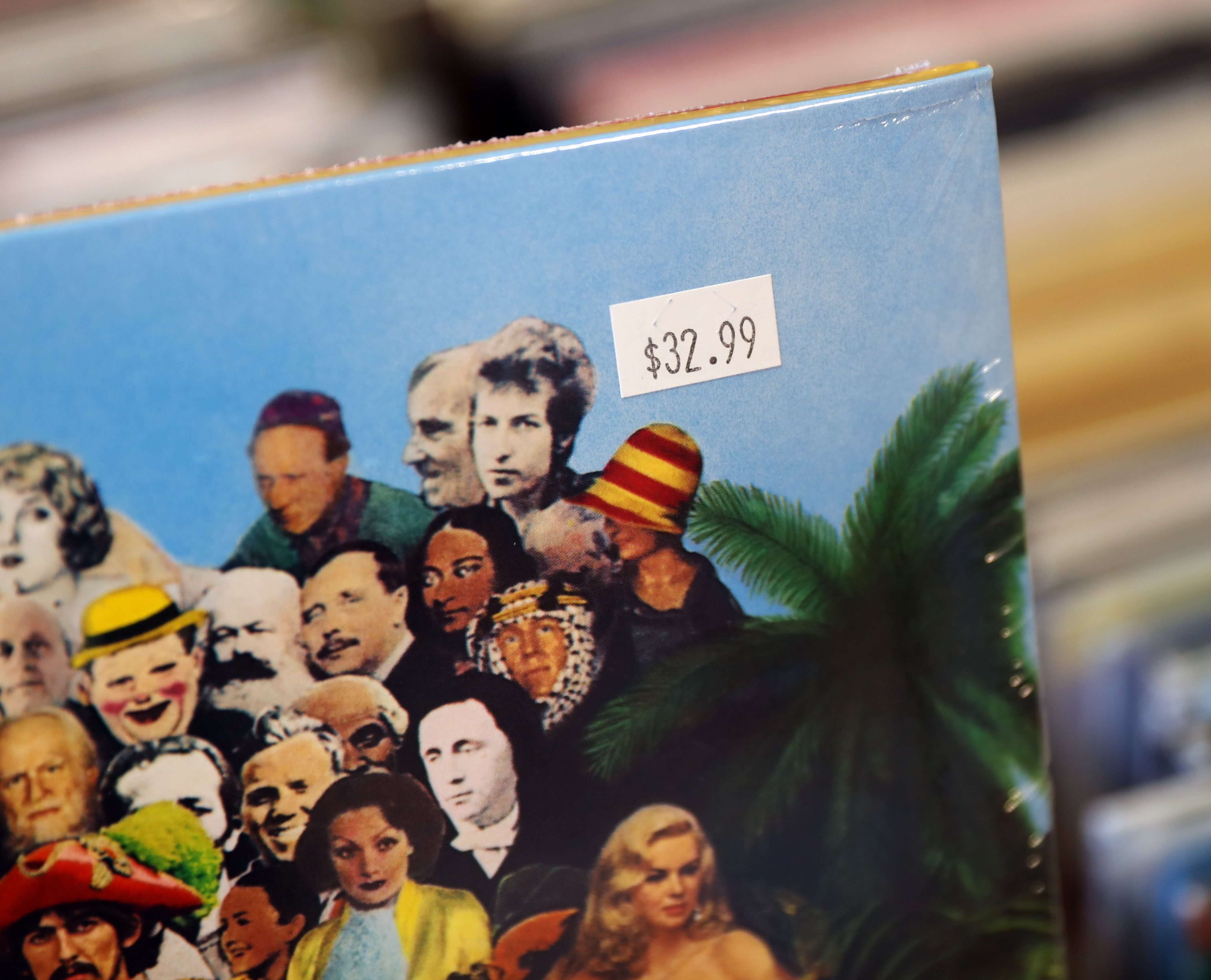 A vinyl copy of The Beatles' 'Sgt. Pepper's Lonely Hearts Club Band'