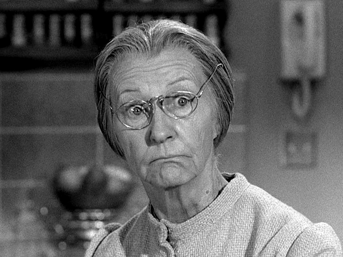 Irene Ryan as Granny in 'The Beverly Hillbillies'