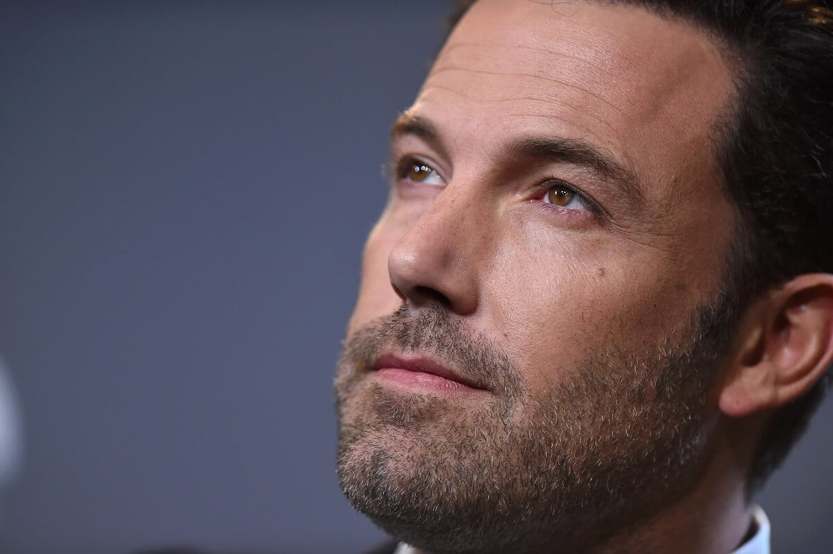 Ben Affleck posing at the 18th Annual Hollywood Film Awards.