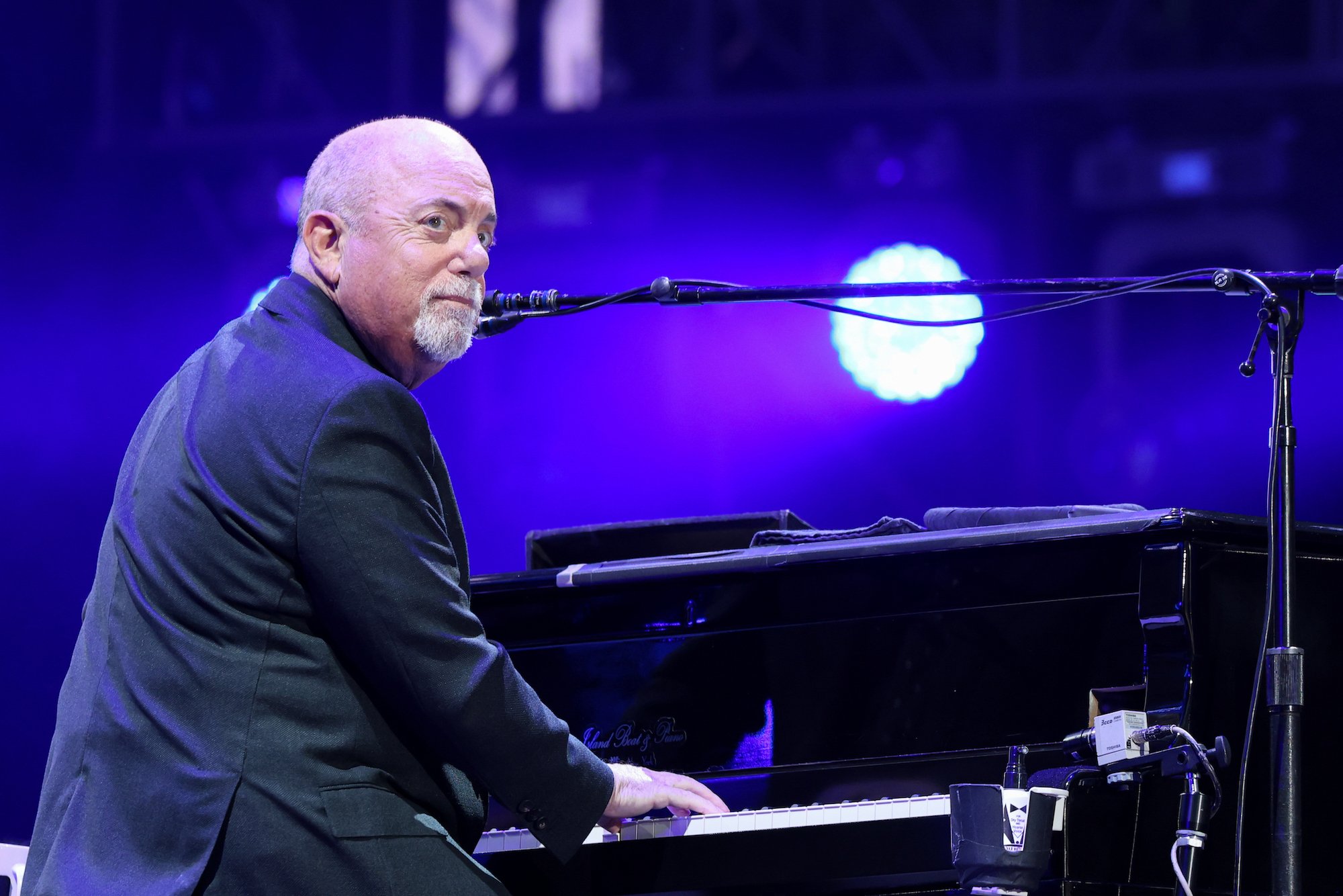 Billy Joel performs at Eden Park in Auckland, New Zealand in 2022