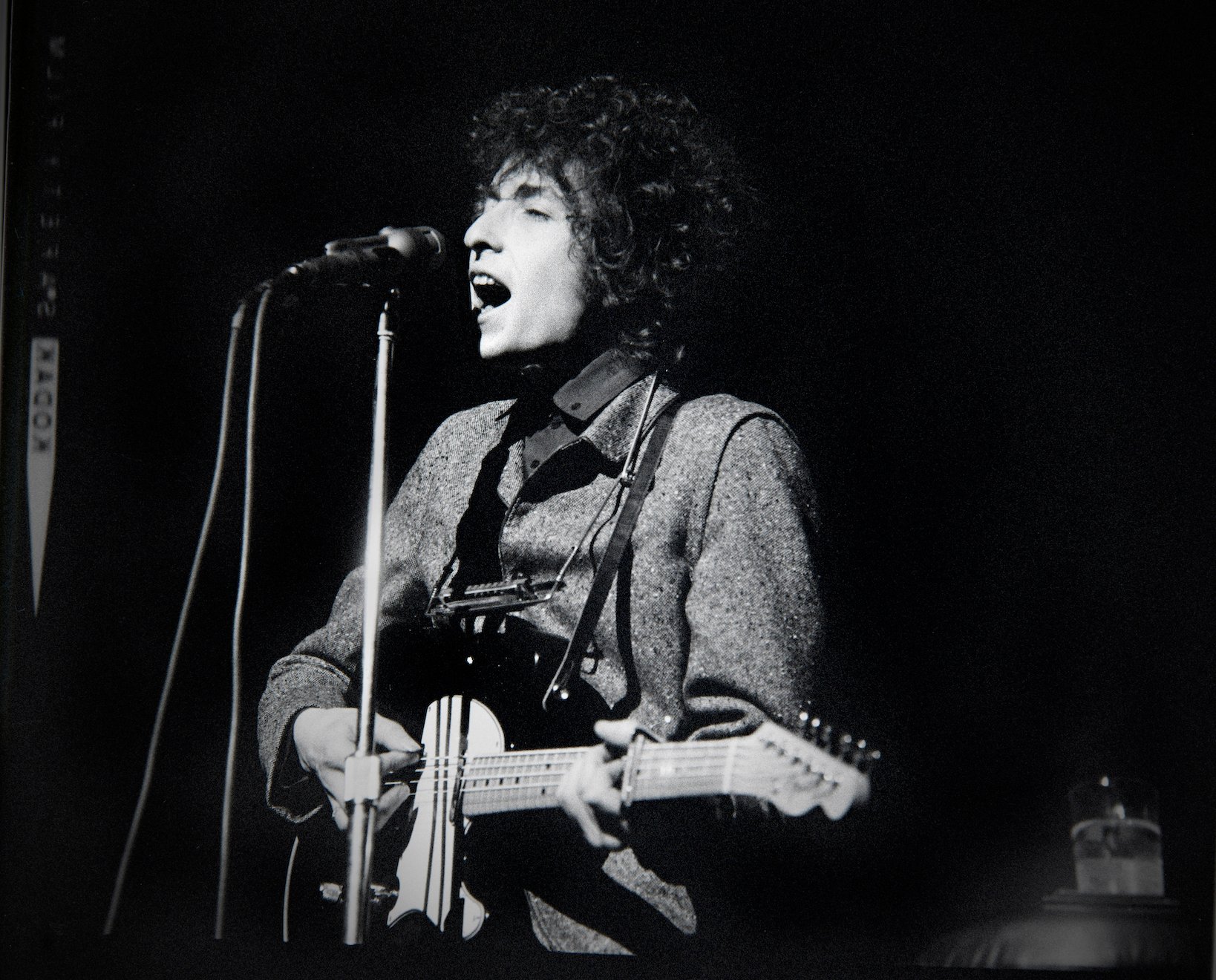Bob Dylan performs at the Academy of Music in Philadelphia, PA, in 1966