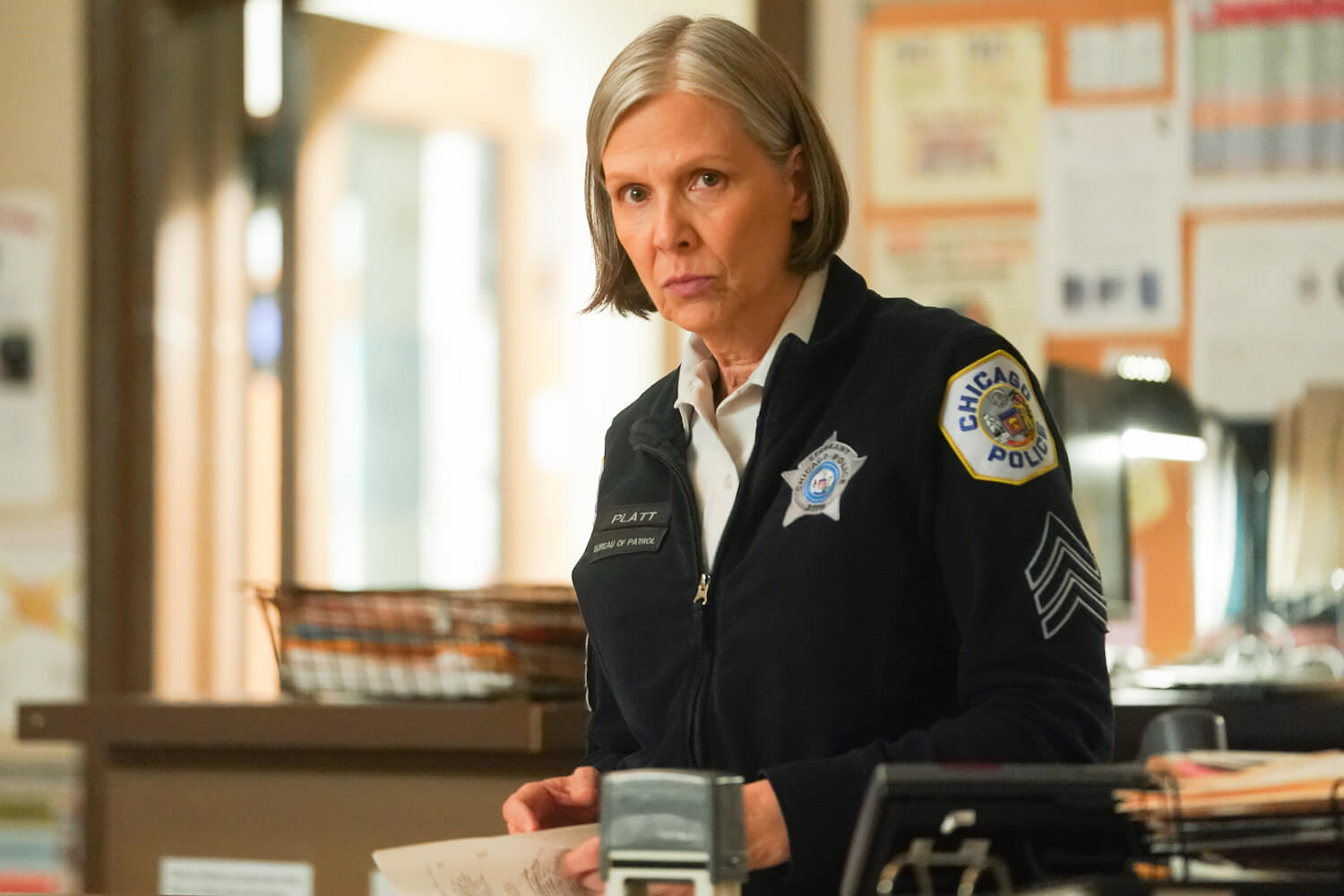 'Chicago P.D.' star Amy Morton as Trudy Platt