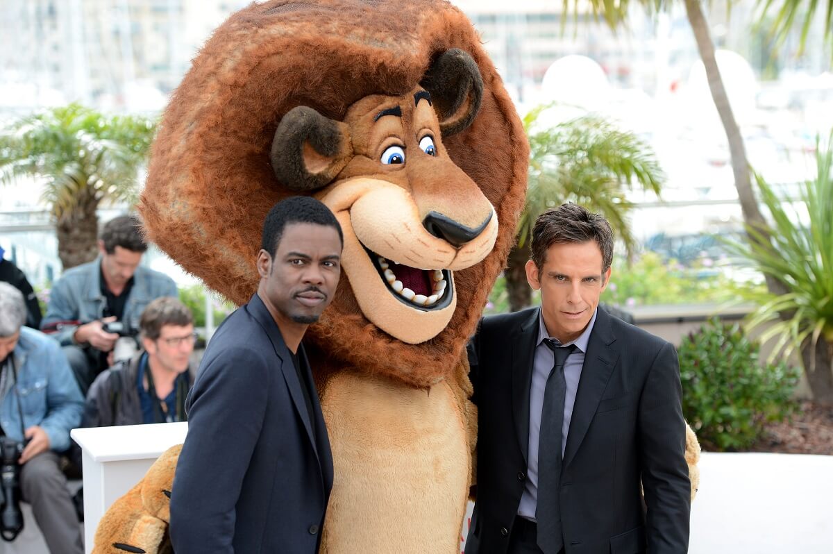 Chris Rock and Ben Stiller at the 'Madagascar 3' photocall.