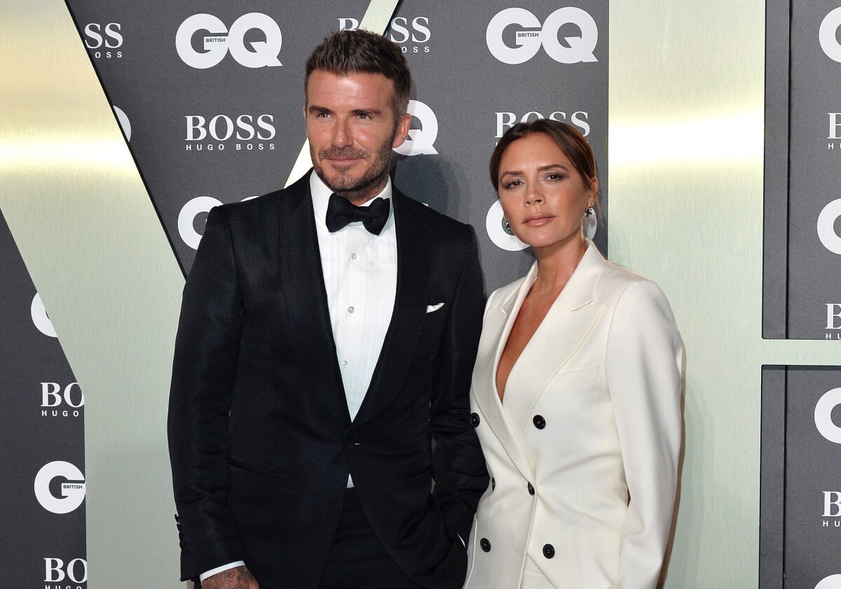 David Beckham and Victoria Beckham attend the GQ Men Of The Year Awards 2019 at Tate Modern on September 03, 2019 in London, England