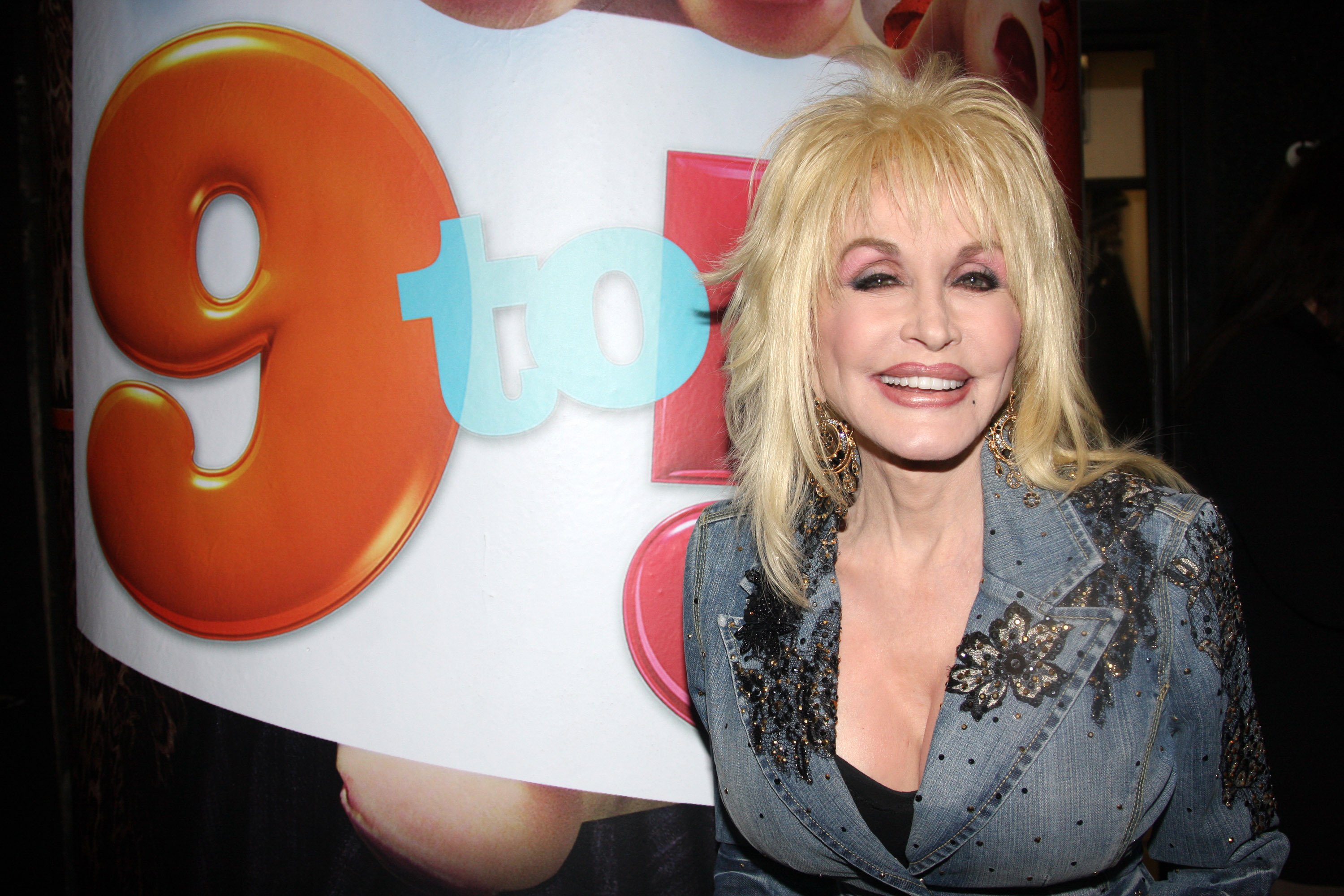 Dolly Parton attends '9 to 5' on Broadway in New York City