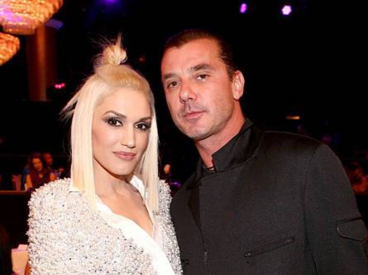 Gwen Stefani and Gavin Rossdale attend the PEOPLE Magazine Awards at The Beverly Hilton Hotel on December 18, 2014 in Beverly Hills, California