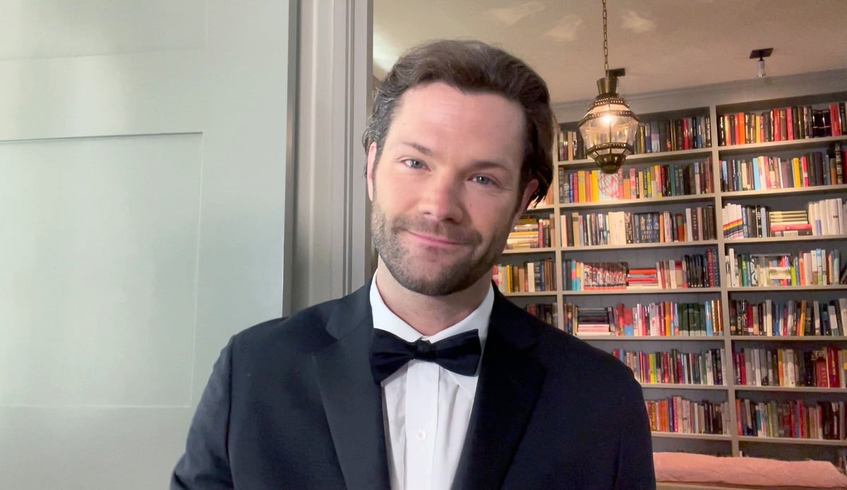 Jared Padalecki appears on screen for the 26th Annual Critics Choice Awards in 2021.