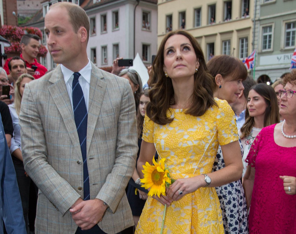 Kate Middleton wearing a dress Ivanka Trump wore back in 2017