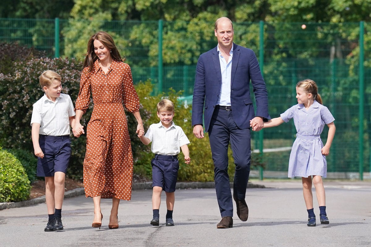 Prince George, Princess Charlotte And Prince Louis Start Lambrook School