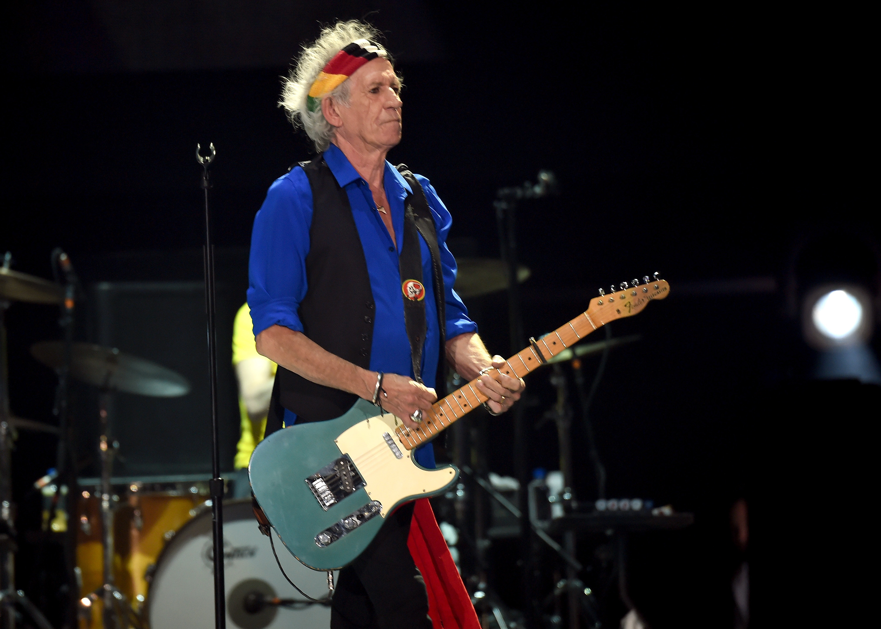 Keith Richards performs with The Rolling Stones at Empire Polo Field in Indio, California