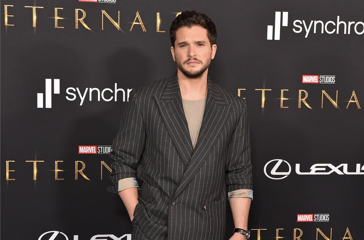 Kit Harington attends the Los Angeles Premiere of Marvel Studios' "Eternals" on October 18, 2021 in Los Angeles, California