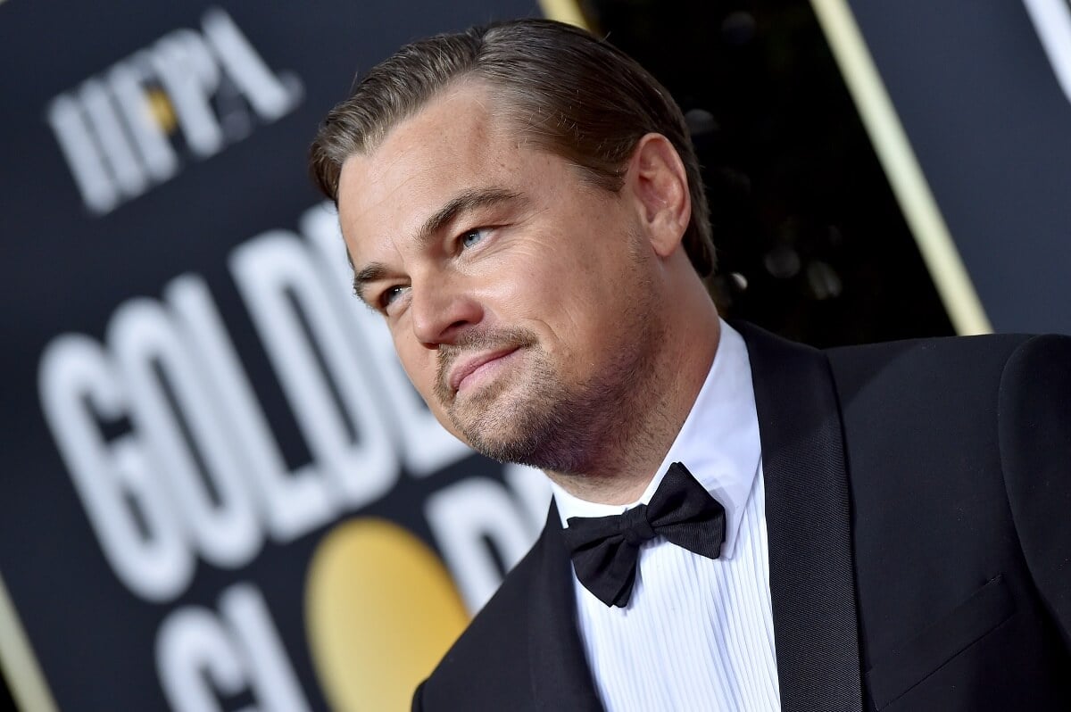 Leonardo DiCaprio at the 77th Annual Golden Globe Awards.