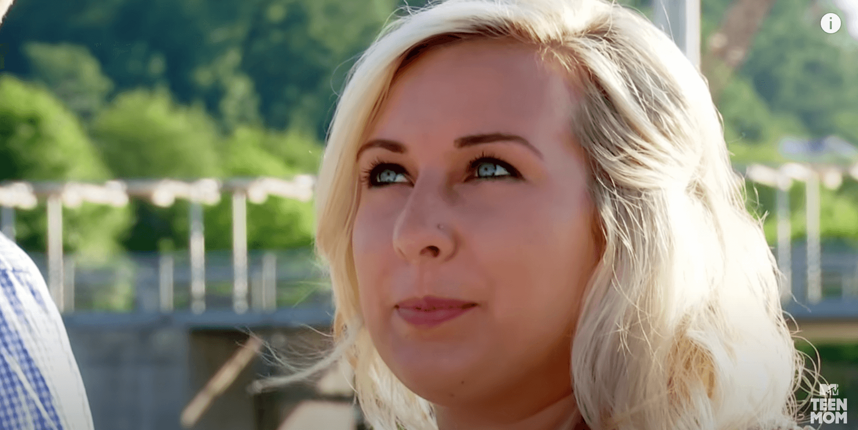 A close-up of Ryan Edwards' ex-wife, Mackenzie Edwards, from 'Teen Mom'