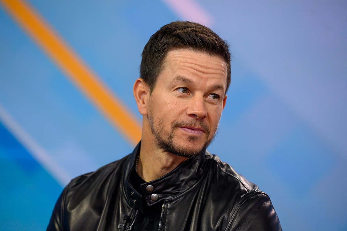 Mark Wahlberg sitting down at the 'Today' show.