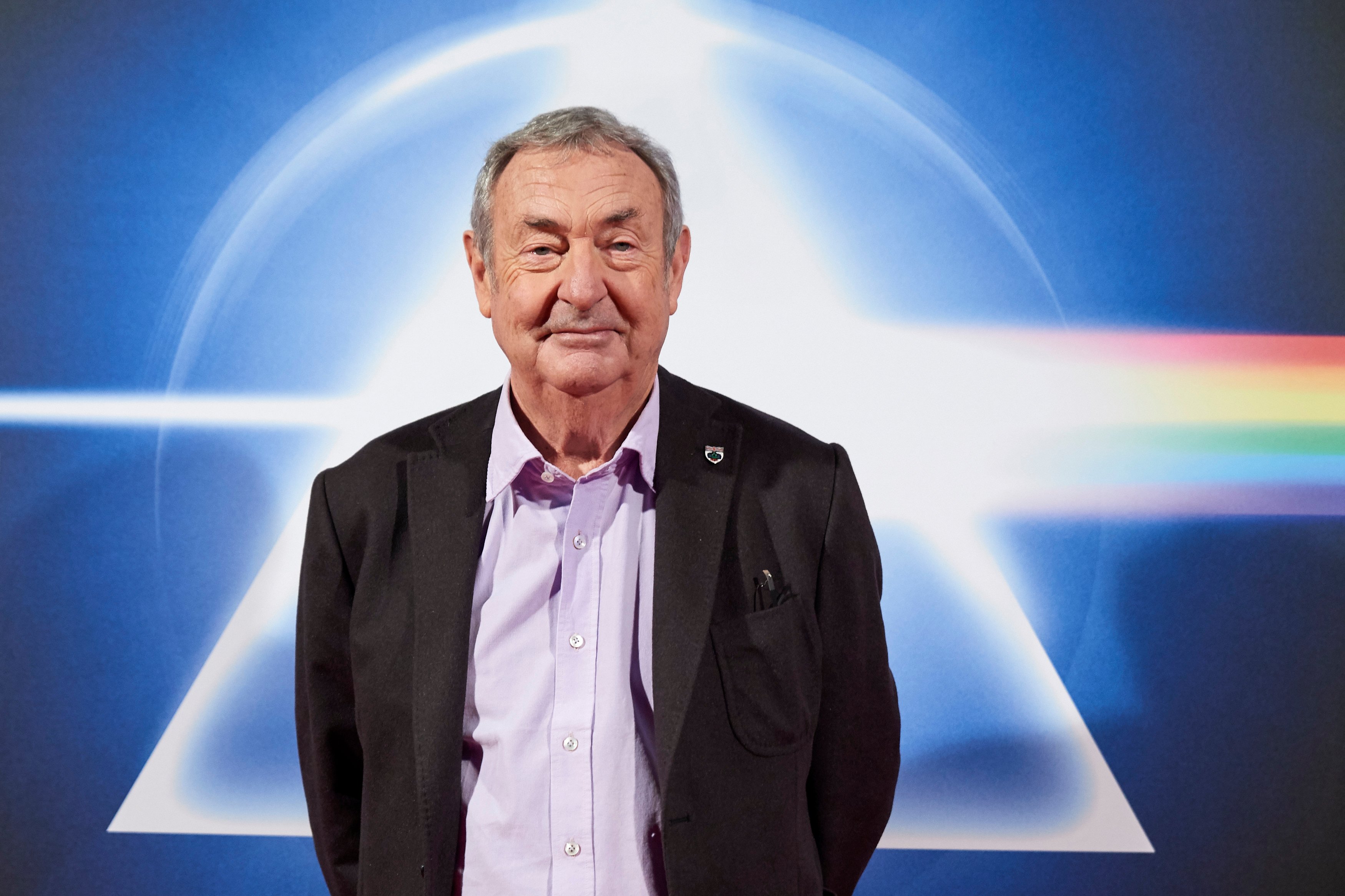 Nick Mason attends The Pink Floyd Exhibition: Their Mortal Remains in Madrid, Spain