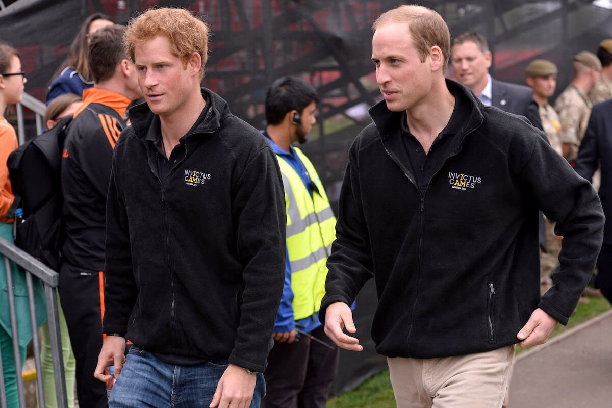 Prince Harry, who claimed in 'Spare' Prince William reacted with irritation to the Invictus Games, attend the 2014 Invictus Games