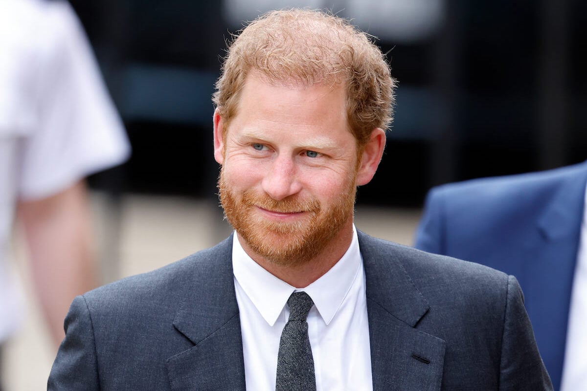 Prince Harry, who wore a Dior suit to the coronation, wears Dior in London, England