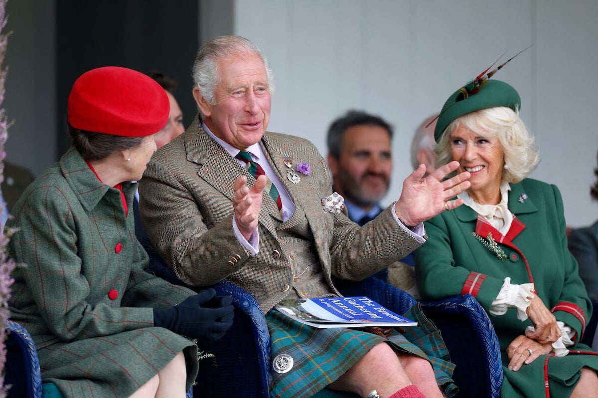 Princess Anne, who is King Charles III's 'wing woman,' sits with her brother and Queen Camilla