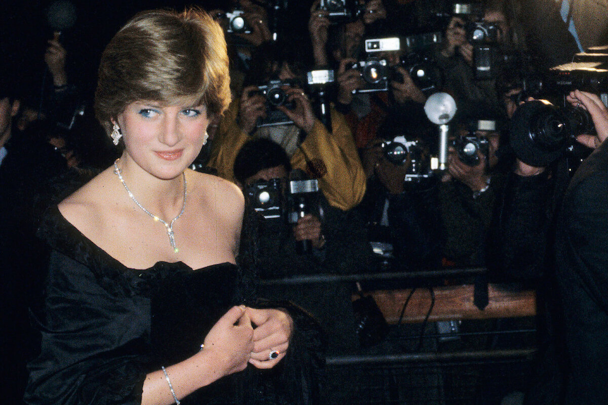 Princess Diana, who exuded confidence on her last birthday before her death, according to a body language expert, wears a black dress
