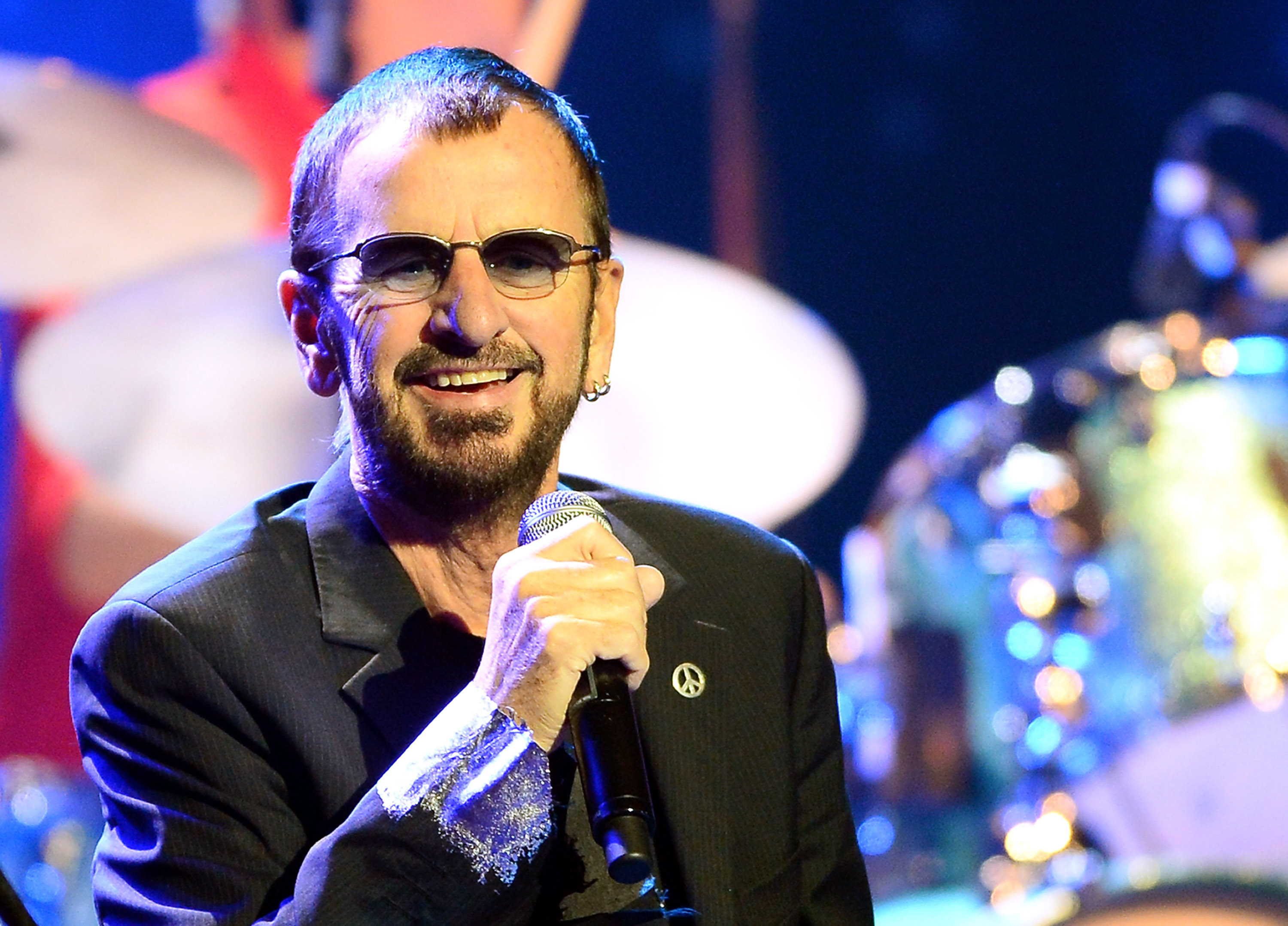 Ringo Starr of The Beatles performs with his All-Starr Band in Las Vegas, Nevada