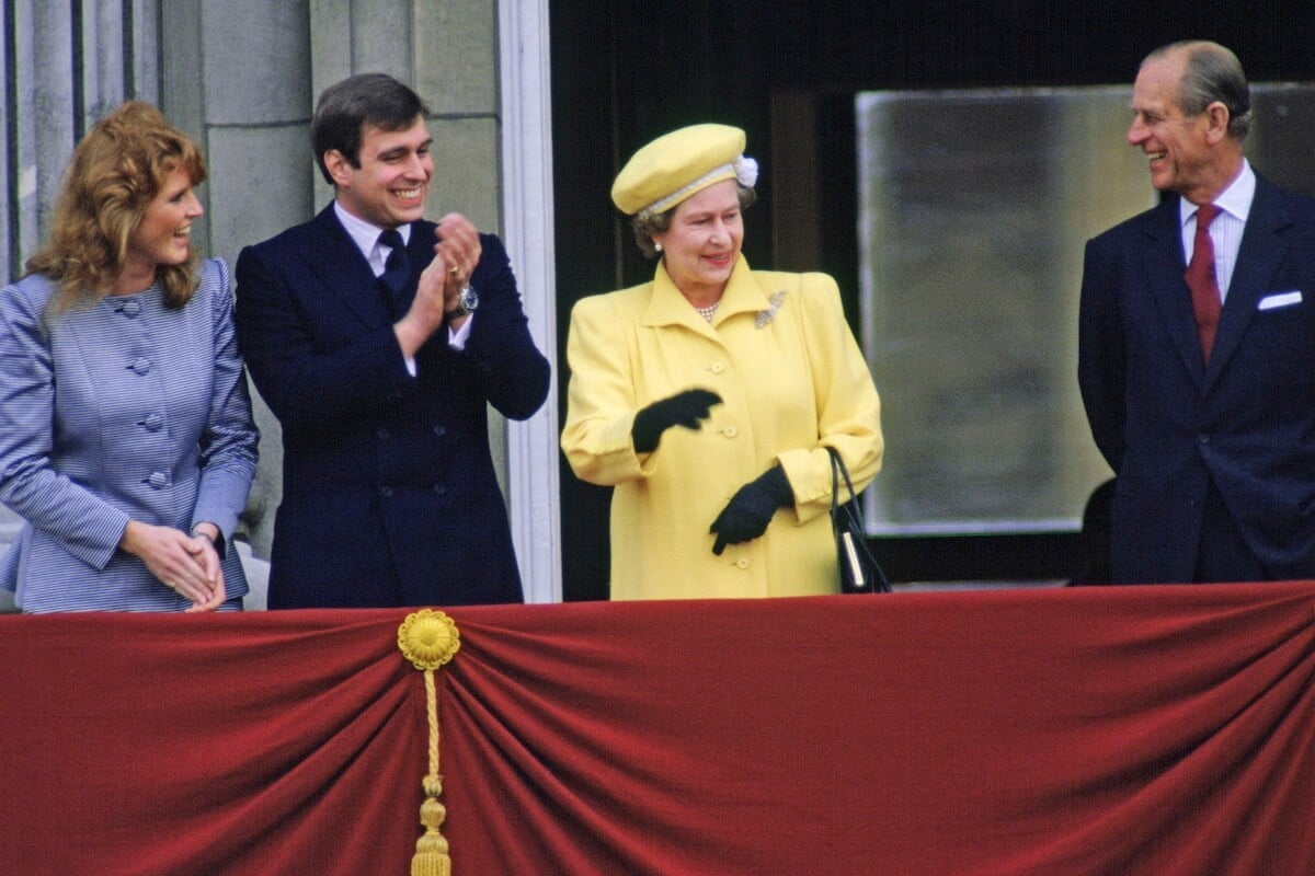 Sarah Ferguson, who recalled a 'moving' moment with her ex-husband on 'Tea Talks,' with Prince Andrew, Queen Elizabeth II, and Prince Philip