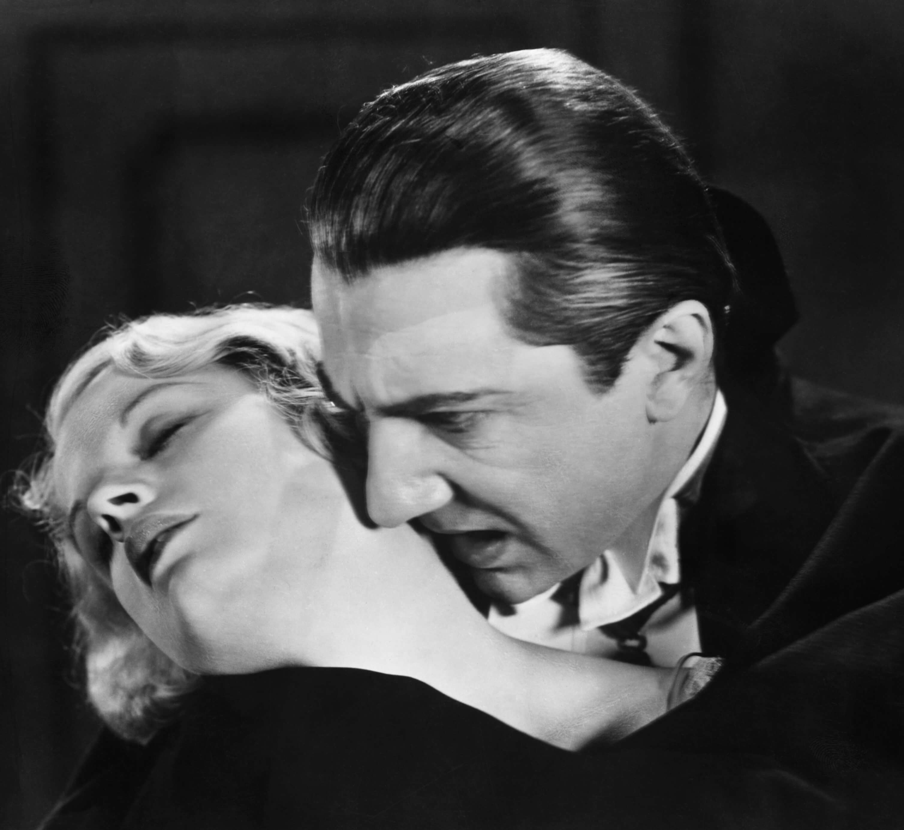 Bela Lugosi, the inspiration behind Bauhaus' "Bela Lugosi's Dead," as Dracula with Helen Chandler as Mina