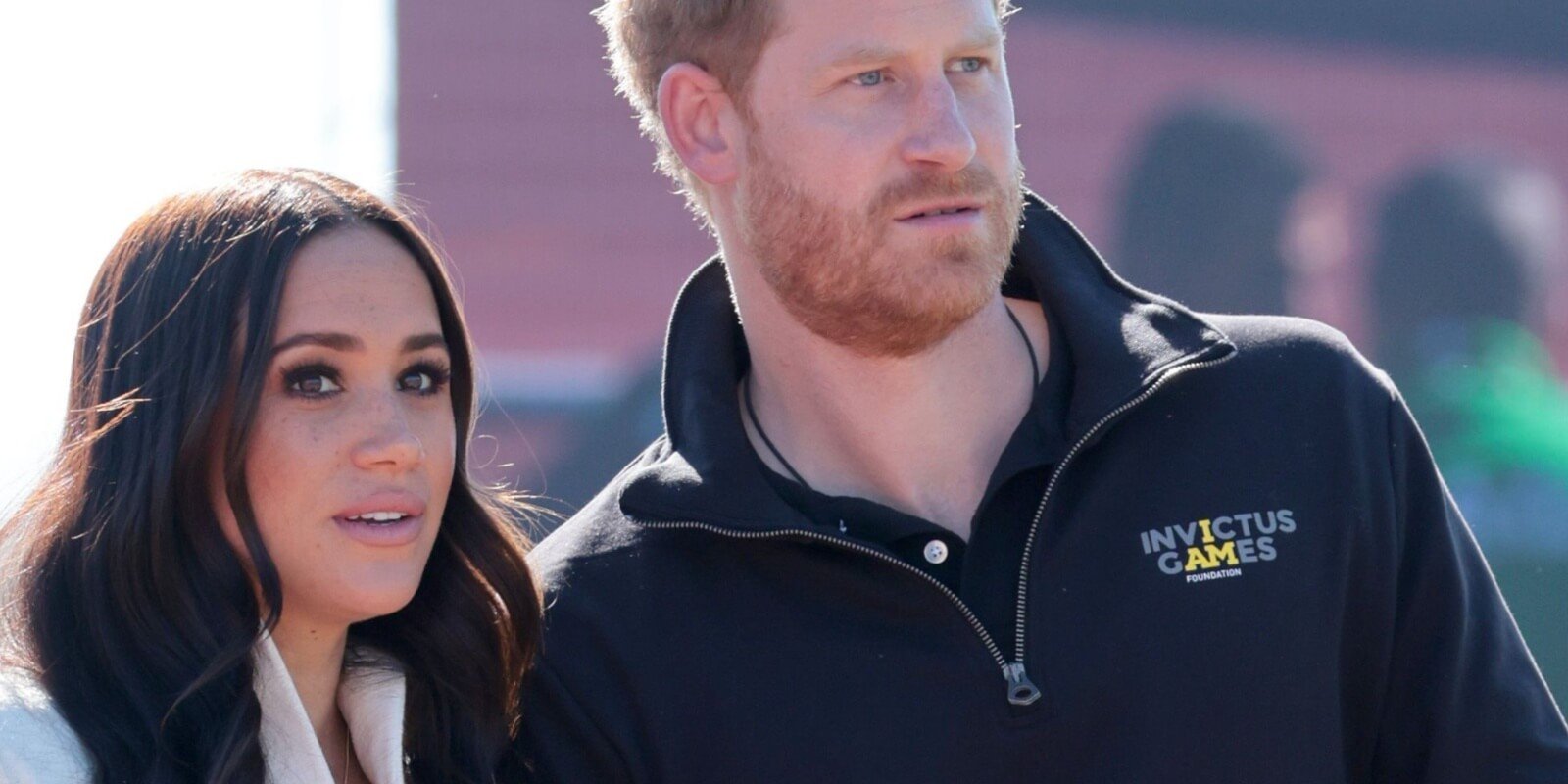 Meghan Markle and Prince Harry are photographed at the Invictus Games The Hague 2020 at Zuiderpark on April 17, 2022 in The Hague, Netherlands.