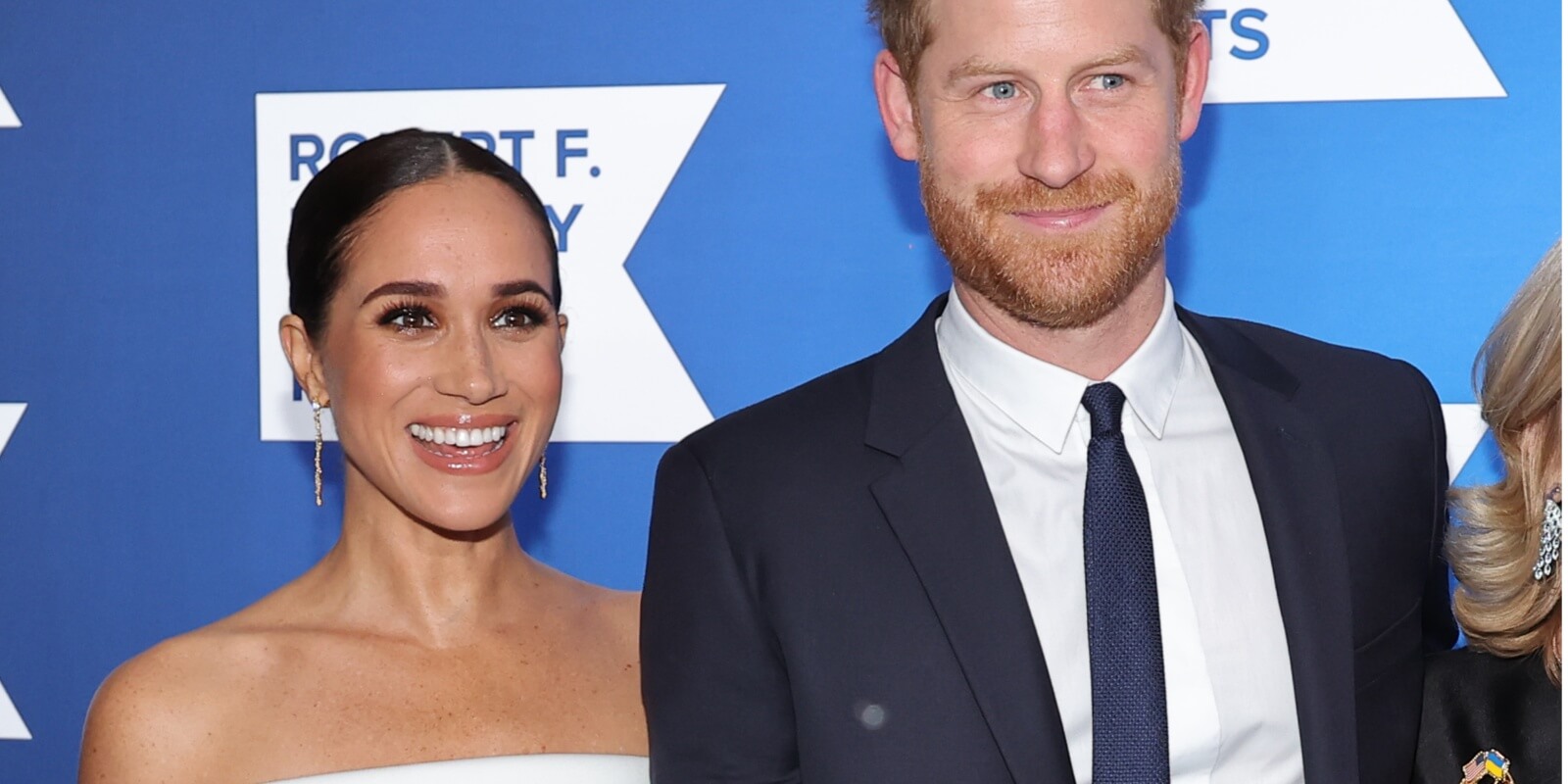 Meghan Markle and Prince Harry attend the 2022 Robert F. Kennedy Human Rights Ripple of Hope Gala at New York Hilton on December 06, 2022 in New York City.
