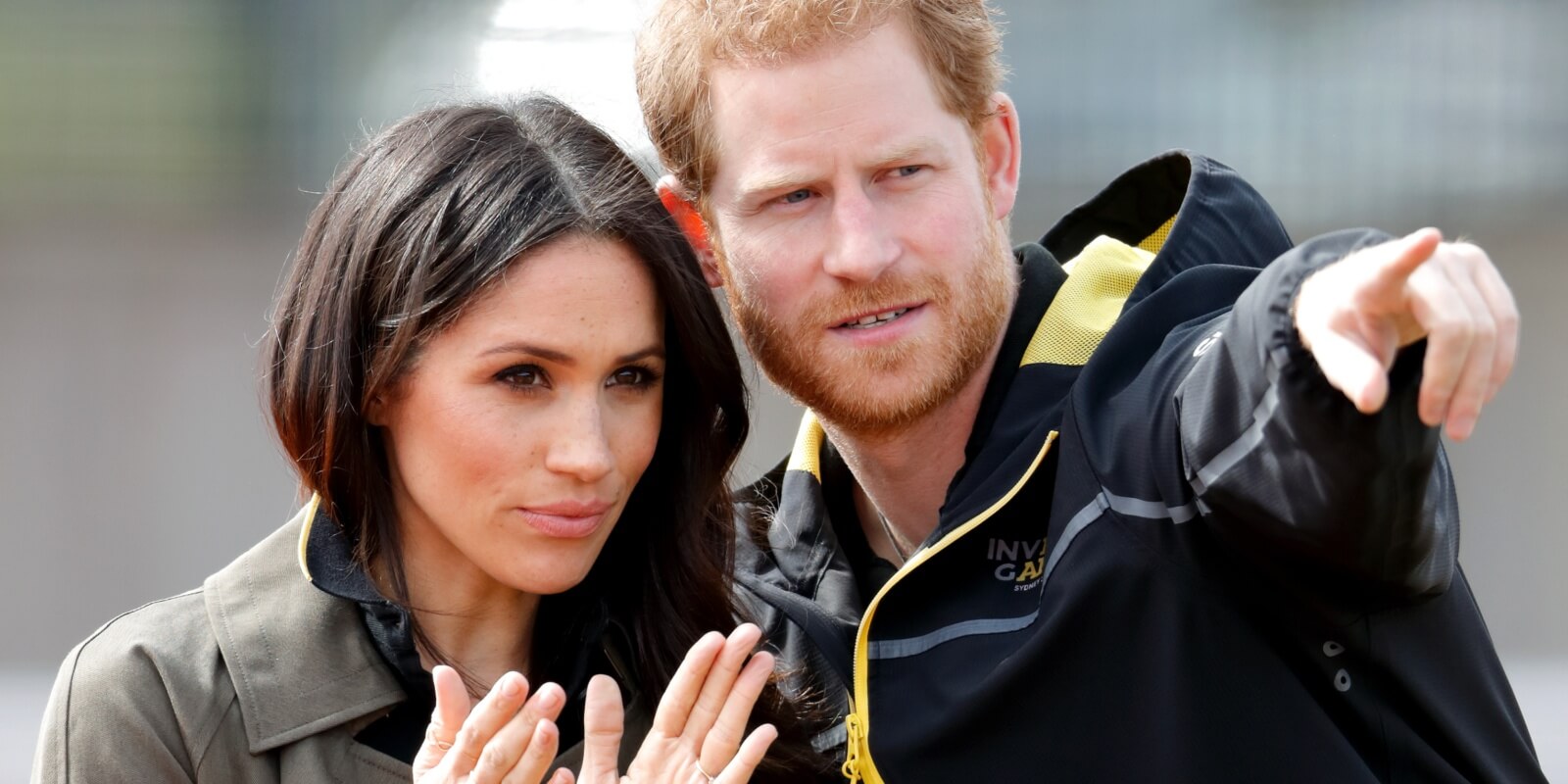 Meghan Markle and Prince Harry attend the UK Team Trials for the Invictus Games Sydney 2018 at the University of Bath on April 6, 2018 in Bath, England.