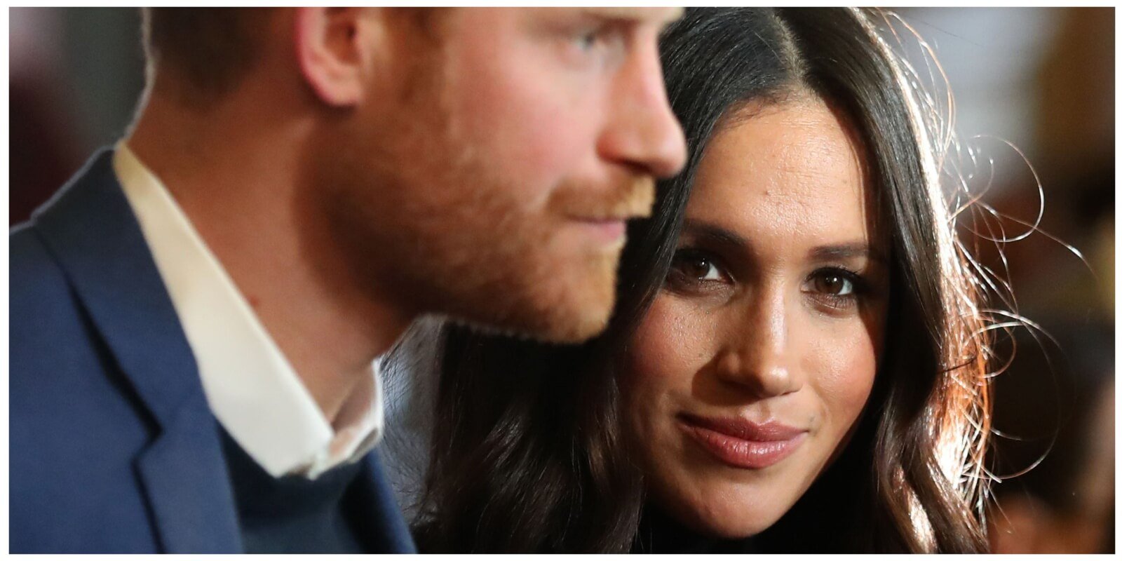 Prince Harry and Meghan Markle are photographed at a reception for young people at the Palace of Holyroodhouse on February 13, 2018 in Edinburgh, Scotland.