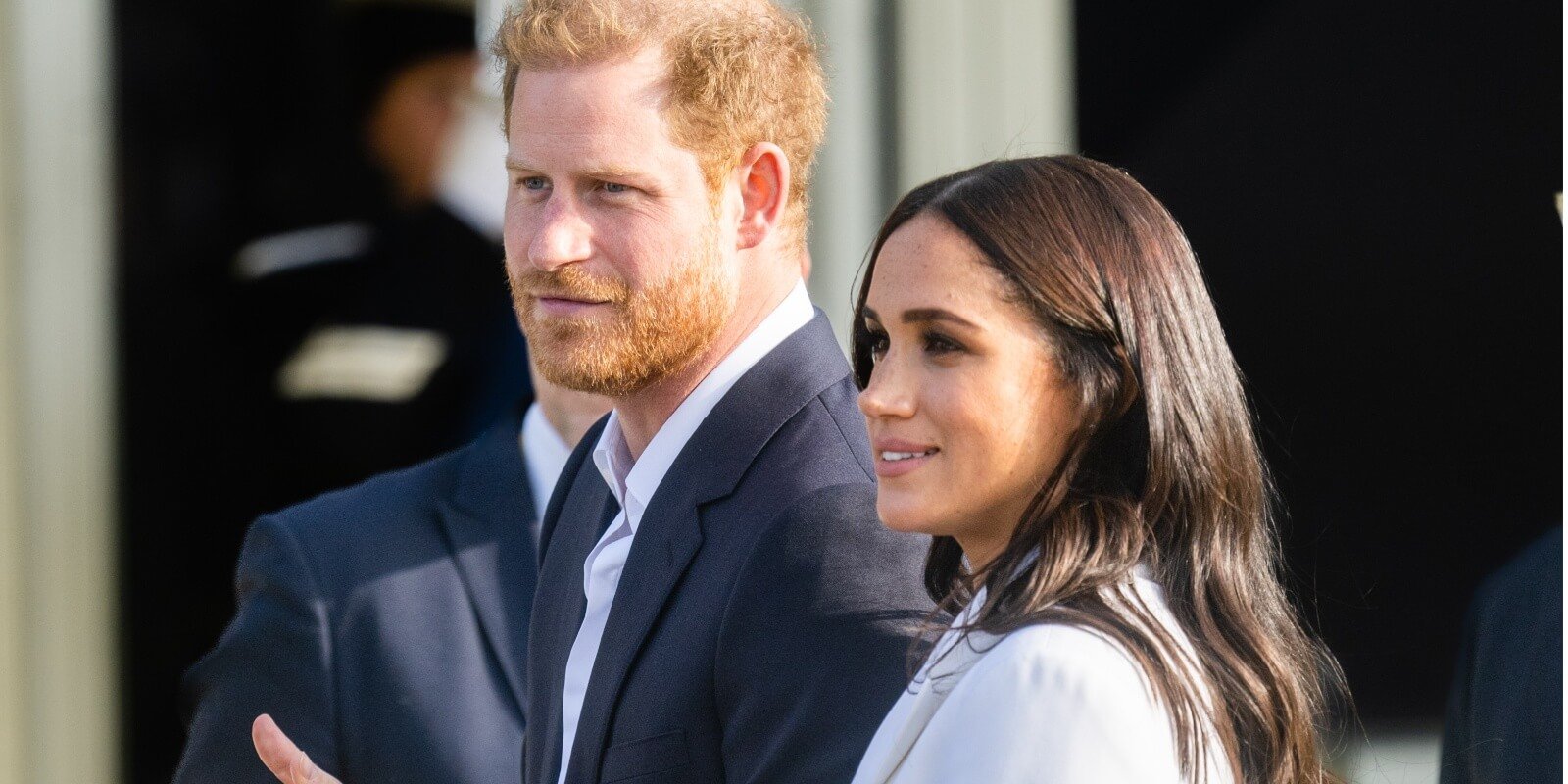 Prince Harry and Meghan Markle photographed at the Invictus Games at Nations Home at Zuiderpark on April 15, 2022 in The Hague, Netherlands.