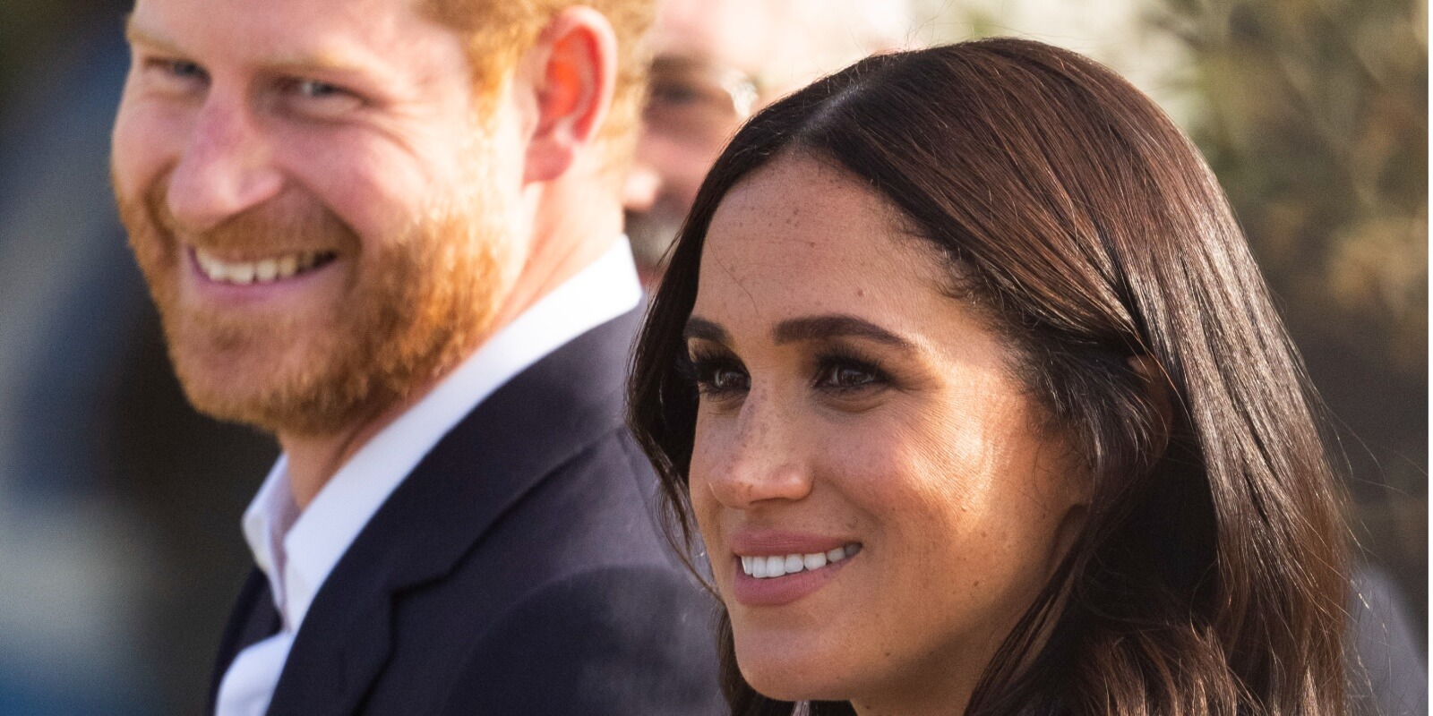 Prince Harry and Meghan Markle attend a reception hosted by the City of The Hague and the Dutch Ministry of Defence at Zuiderpark on April 15, 2022 in The Hague, Netherlands.